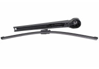 Windshield wiper arm, windshield cleaning