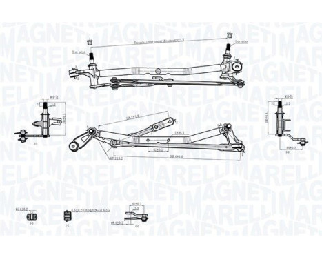 Windshield wiper bars