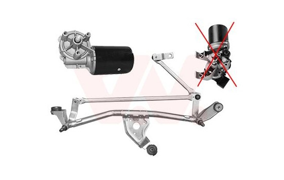 Windshield wiper linkage 4327230 Van Wezel