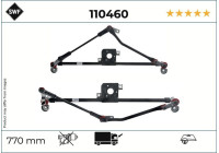 Windshield wiper linkages