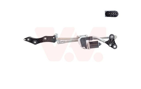 WINDSHIELD WIPER ROD + MOTOR 4941229 Van Wezel