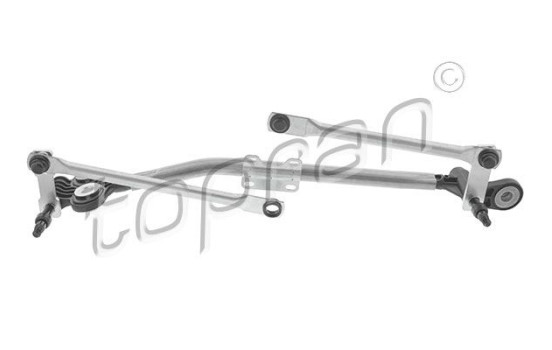 Windshield wiper rods