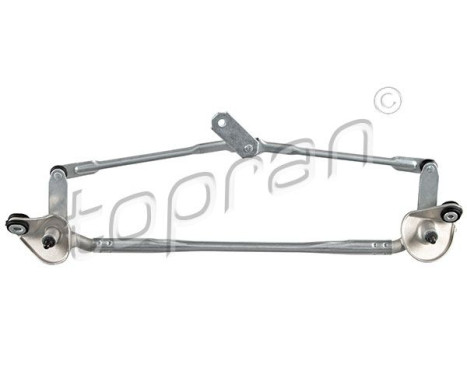 Windshield wiper rods