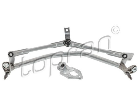 Windshield wiper rods