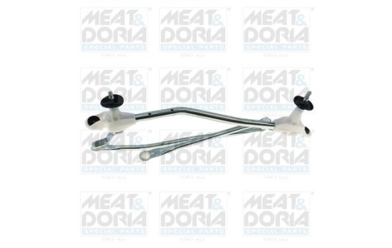 Windshield wiper rods