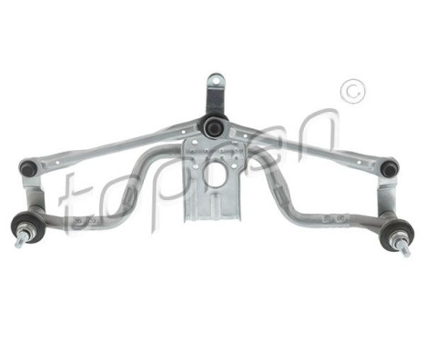Windshield wiper rods