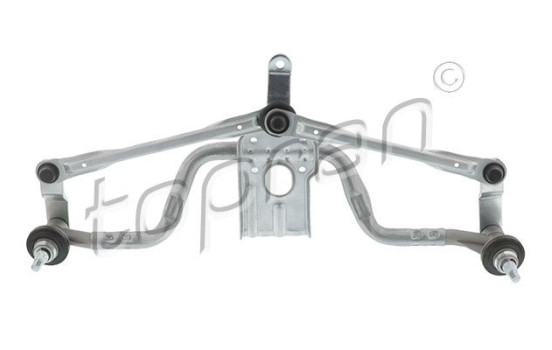 Windshield wiper rods