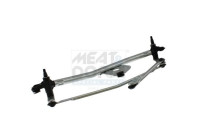 Windshield wiper rods