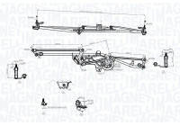 Windshield wiper rods