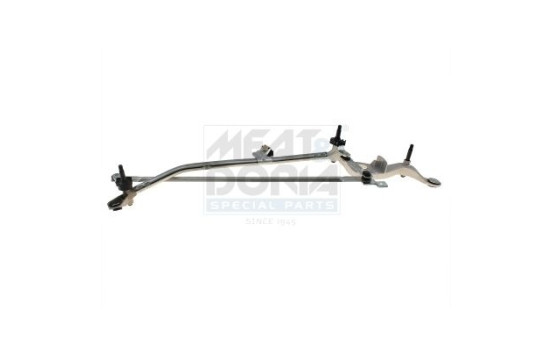 Windshield wiper rods