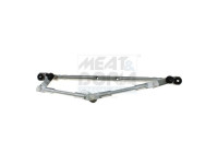 Windshield wiper rods