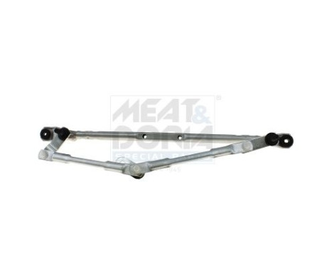 Windshield wiper rods