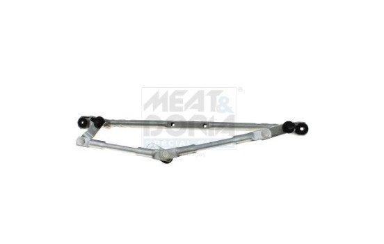 Windshield wiper rods