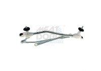 Windshield wiper rods