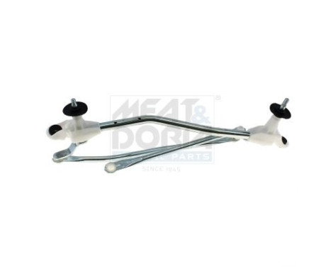Windshield wiper rods