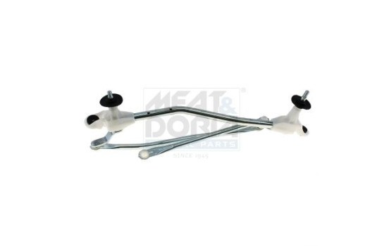 Windshield wiper rods