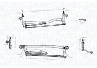 Windshield wiper rods