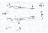 Windshield wiper rods