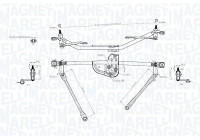 Windshield wiper rods