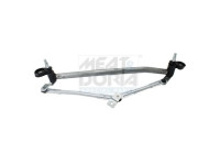 Windshield wiper rods