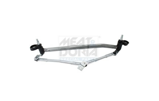 Windshield wiper rods