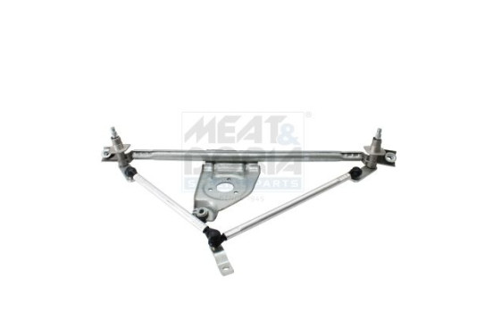 Windshield wiper rods