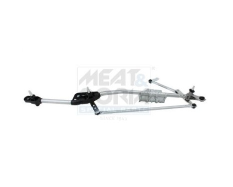 Windshield wiper rods