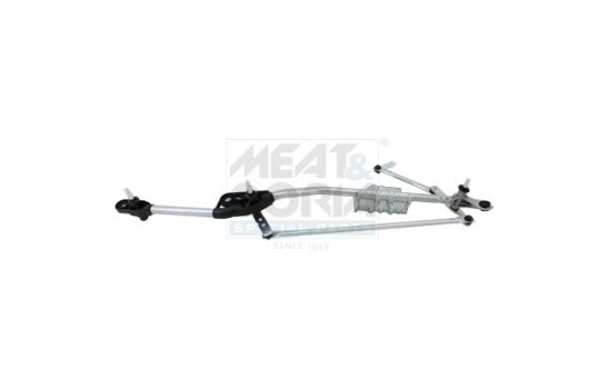 Windshield wiper rods