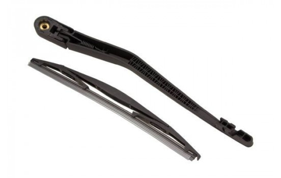 Wiper arm set, window cleaning