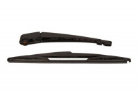 Wiper arm set, window cleaning