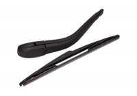 Wiper arm set, window cleaning