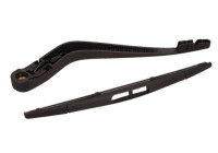 Wiper arm set, window cleaning