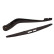 Wiper arm set, window cleaning