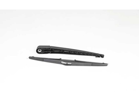 Wiper arm set, window cleaning