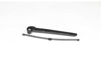 Wiper arm set, window cleaning