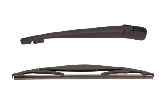 Wiper arm, window cleaning