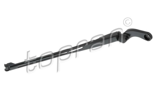 Wiper arm, window cleaning