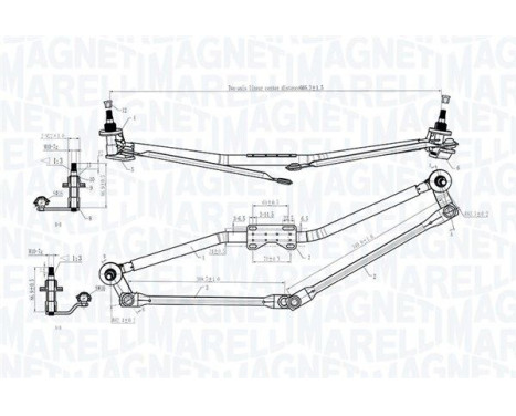 Wiper rods