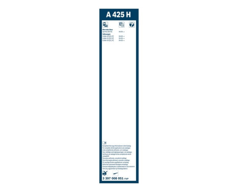 Bosch rear wiper A425H - Length: 425 mm - rear wiper blade, Image 9