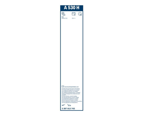 Bosch rear wiper A530H - Length: 530 mm - rear wiper blade, Image 10