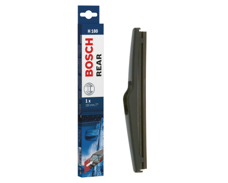 Bosch rear wiper H180 - Length: 180 mm - rear wiper blade, Image 2