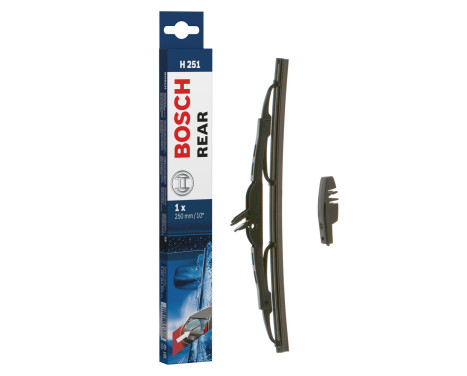 Bosch rear wiper H251 - Length: 250 mm - rear wiper blade