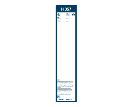 Bosch rear wiper H357 - Length: 350 mm - rear wiper blade, Image 3
