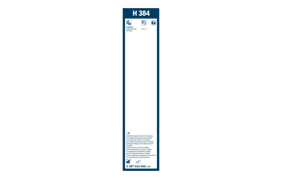 Bosch rear wiper H384 - Length: 380 mm - rear wiper blade, Image 3