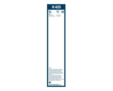 Bosch rear wiper H425 - Length: 425 mm - rear wiper blade, Image 7