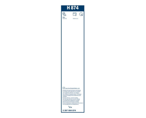 Bosch rear wiper H874 - Length: 340 mm - rear wiper blade, Image 10