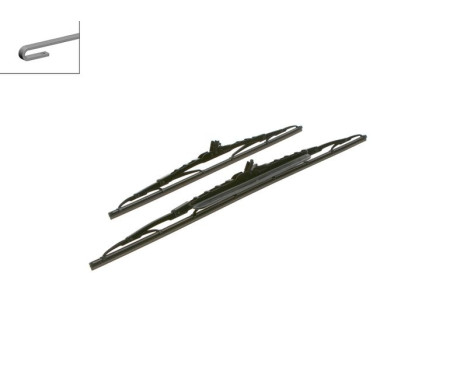 Bosch Twin 291S wiper blades - Length: 600/450 mm - set of front wiper blades, Image 5