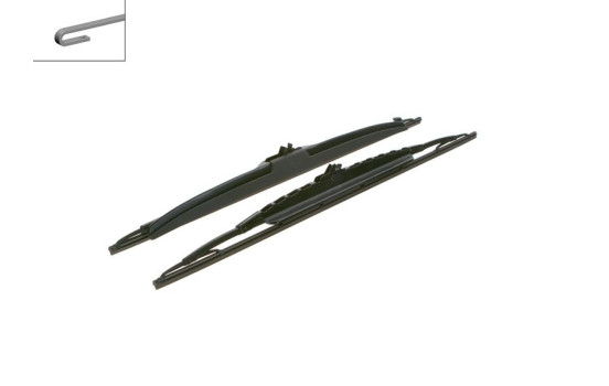 Bosch Twin 367S wiper blades - Length: 600/625 mm - set of front wiper blades, Image 5