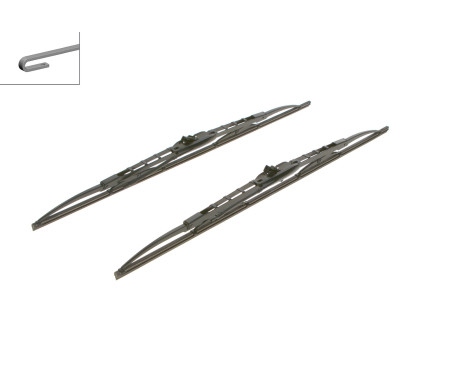 Bosch Twin 405 wiper blades - Length: 550/550 mm - set of front wiper blades, Image 4