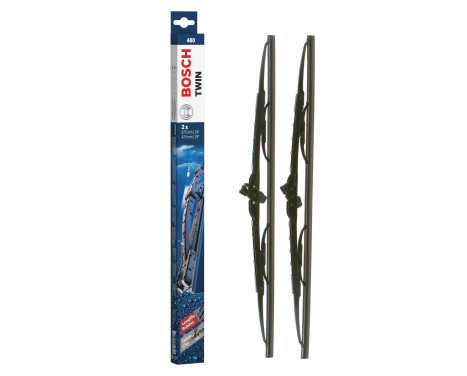 Bosch Twin 480 wiper blades - Length: 475/475 mm - set of front wiper blades